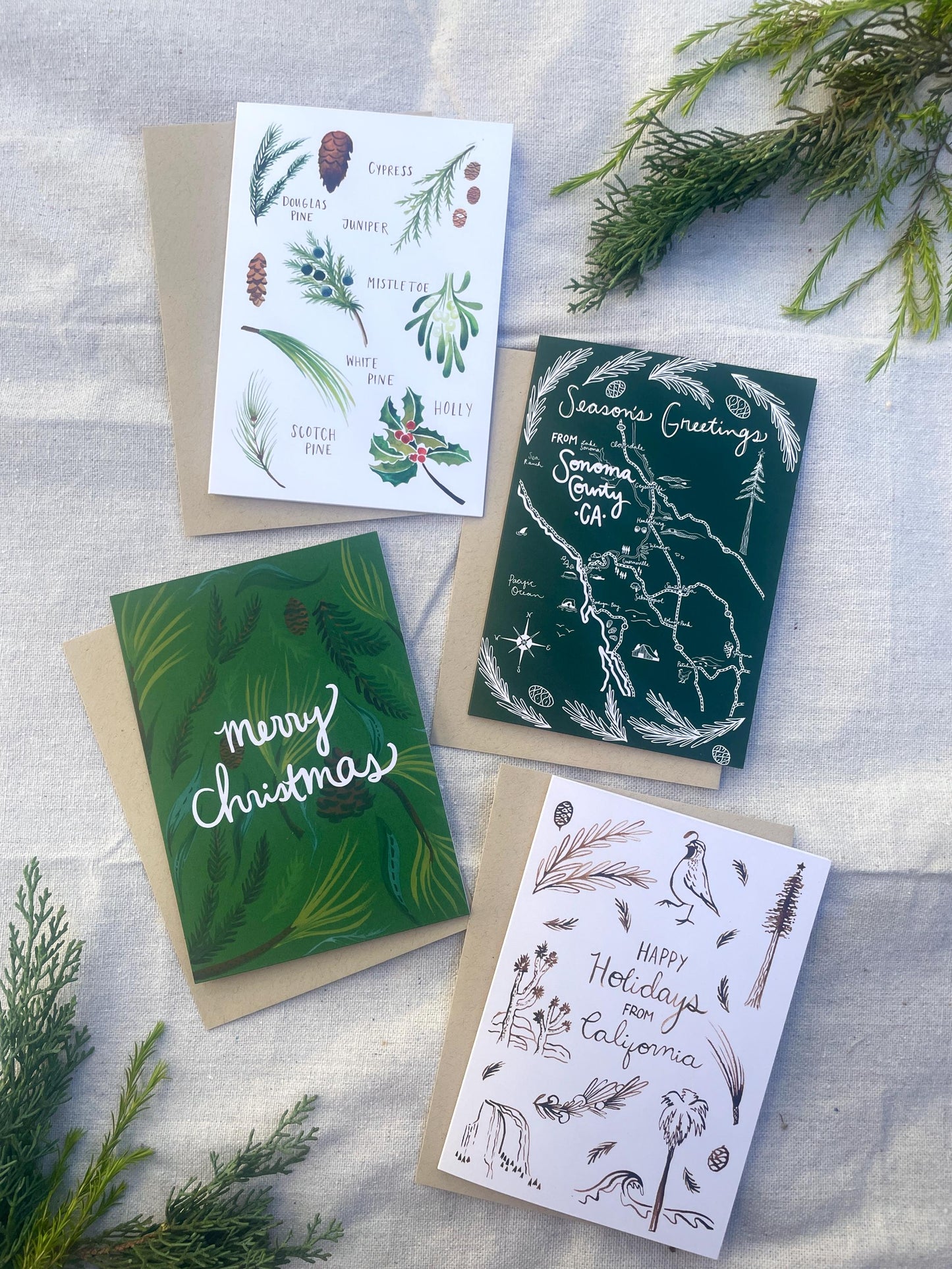 Holiday Botanicals Card