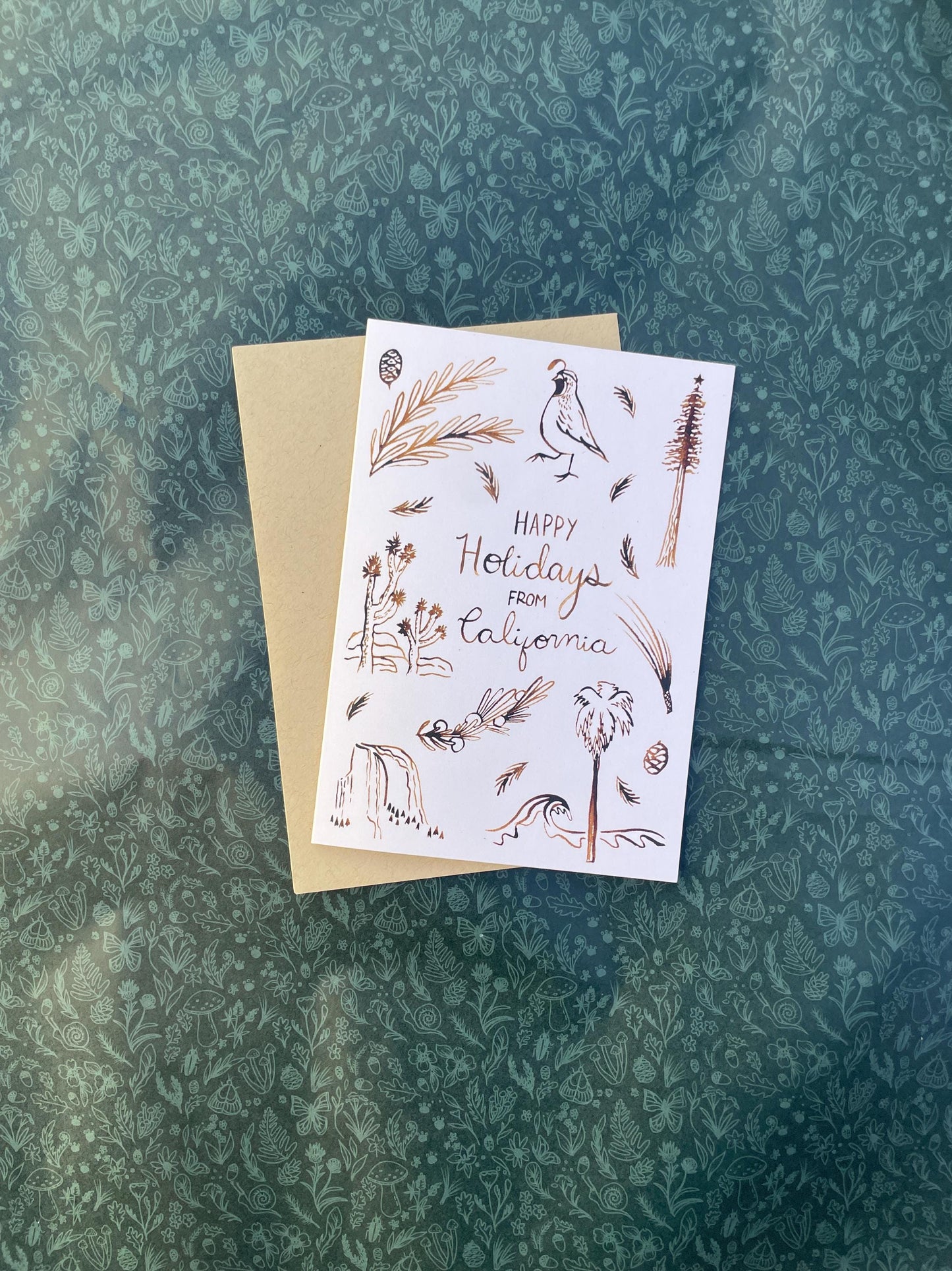 California Holiday Card