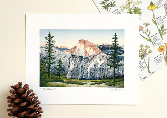 Half Dome Yosemite Art Print