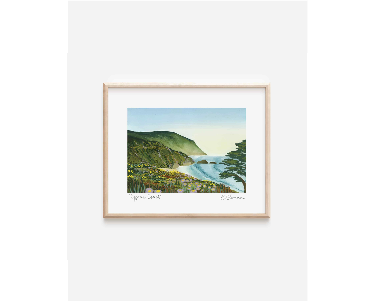 Cypress Coast Print