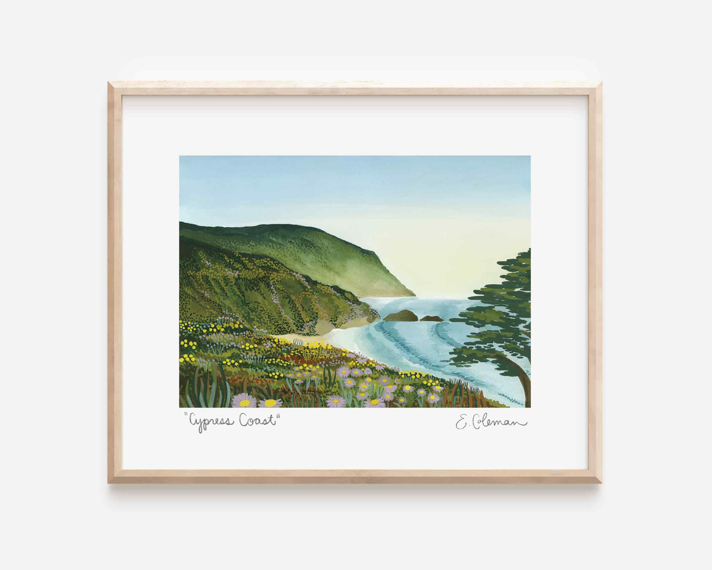 Cypress Coast Print