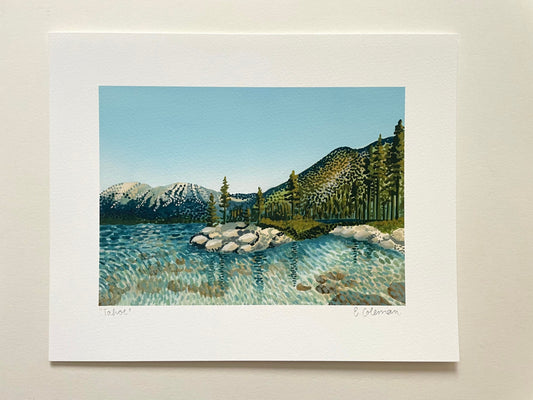 Lake Tahoe Art Print