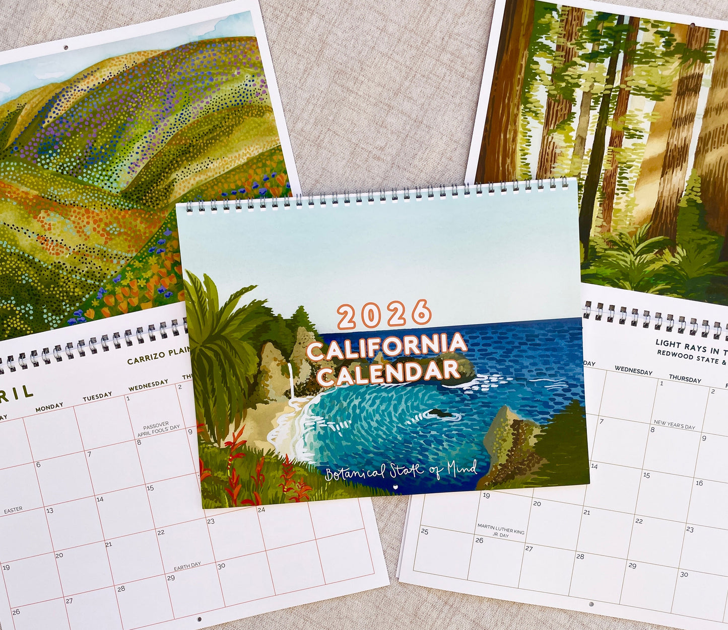2026 California Calendar