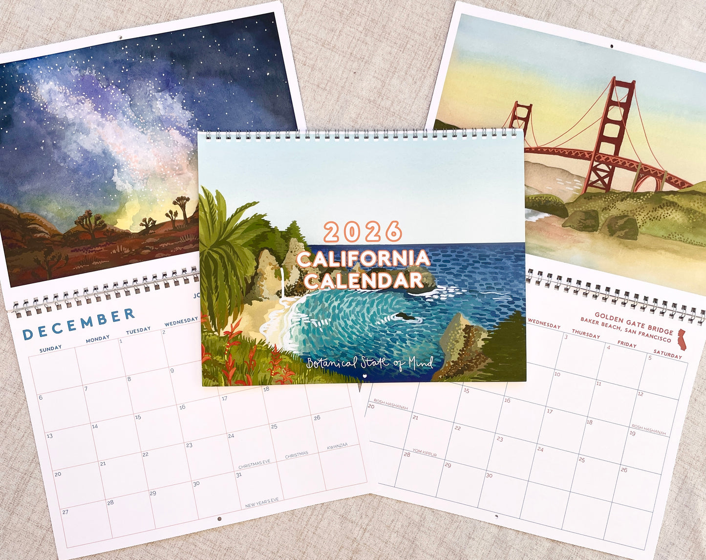 2026 California Calendar