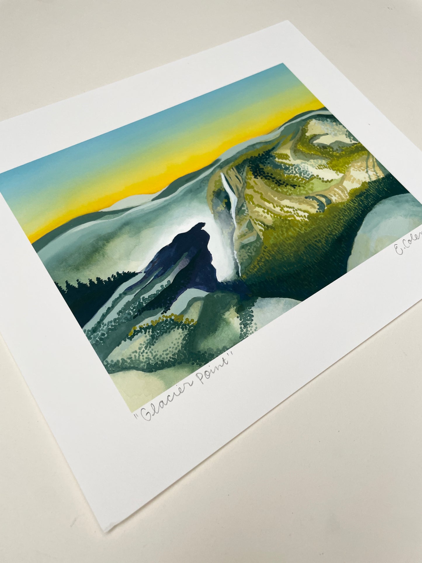 Glacier Point Yosemite Print