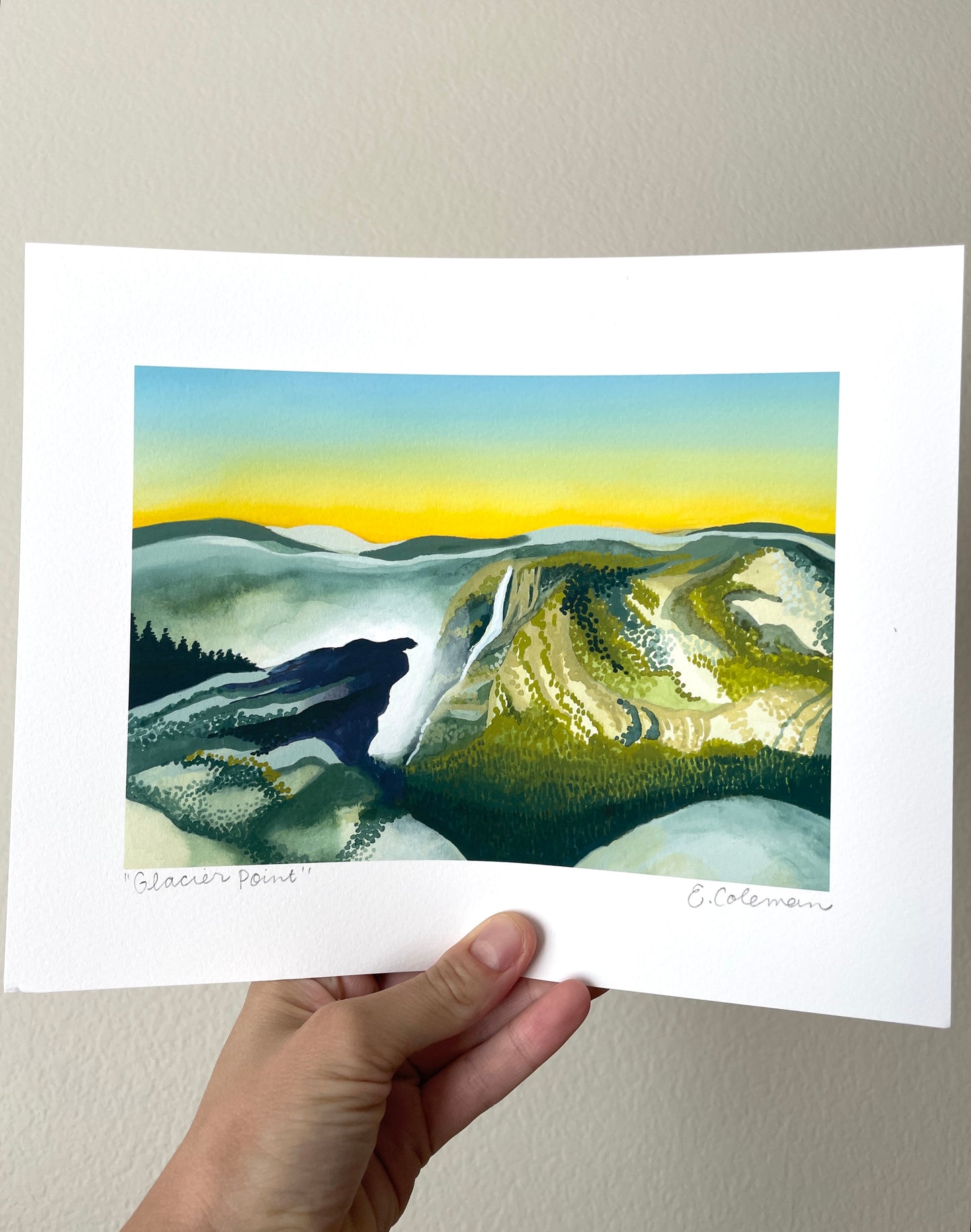 Glacier Point Yosemite Print