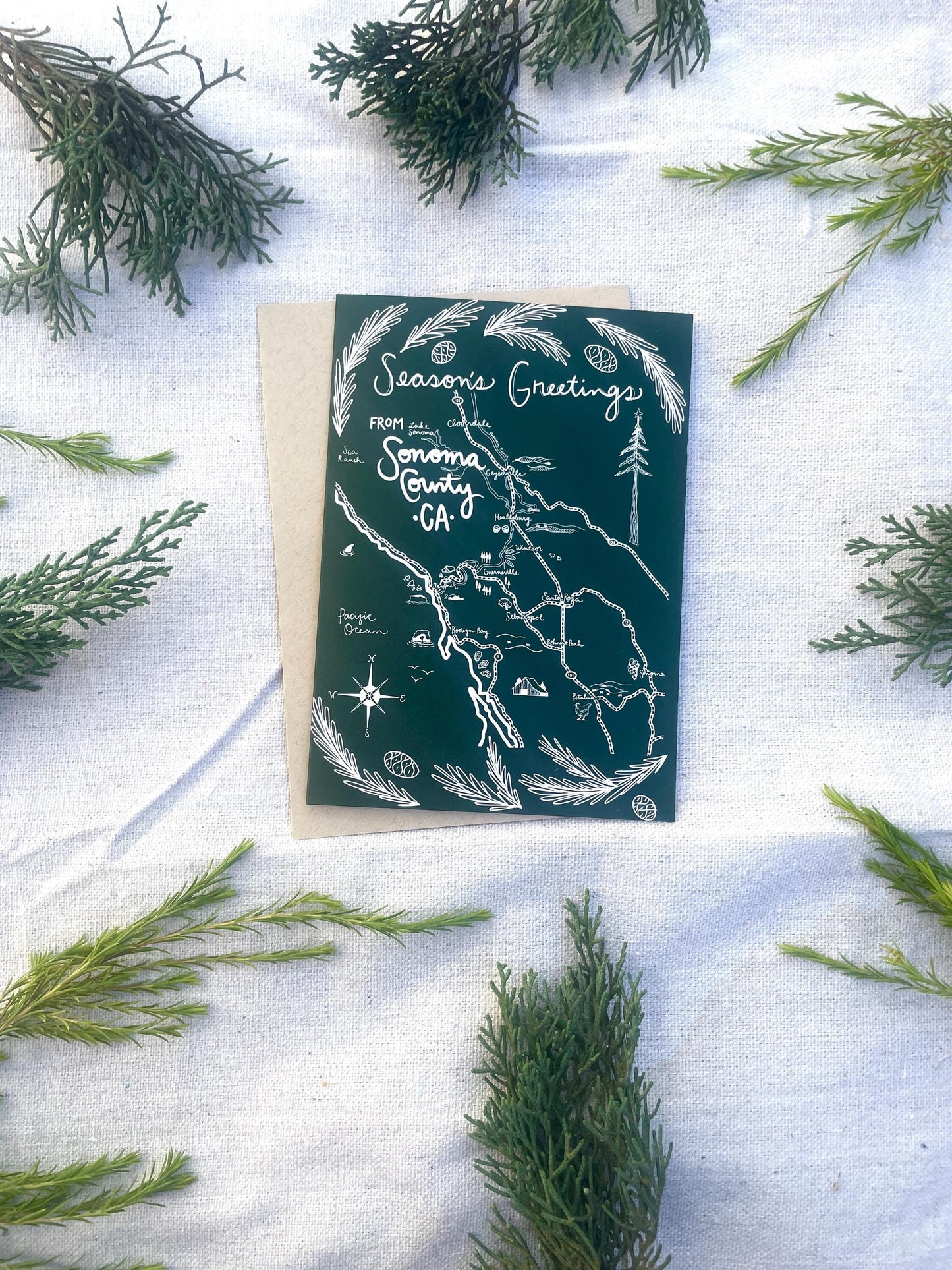 Sonoma County Holiday Card