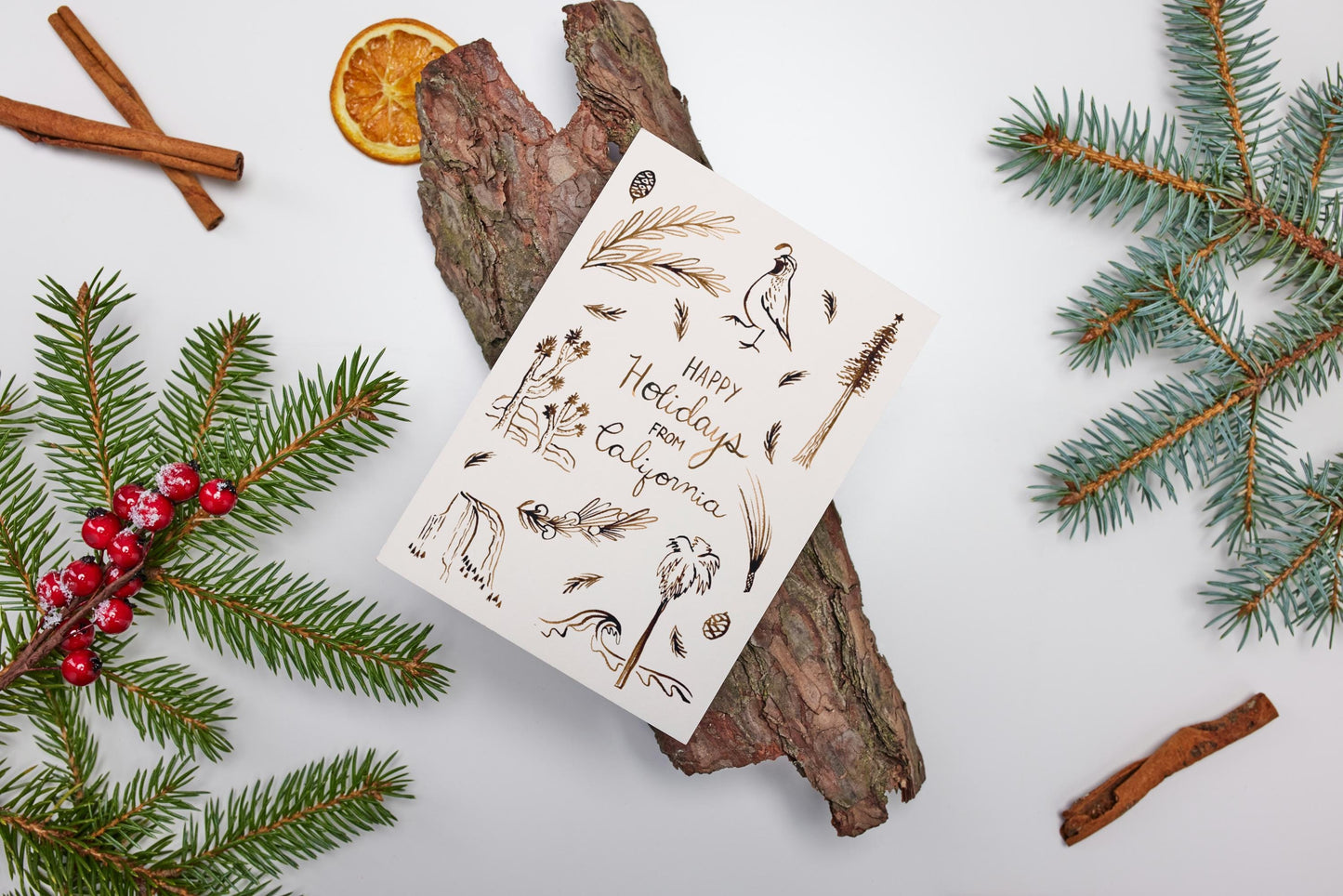 California Holiday Card