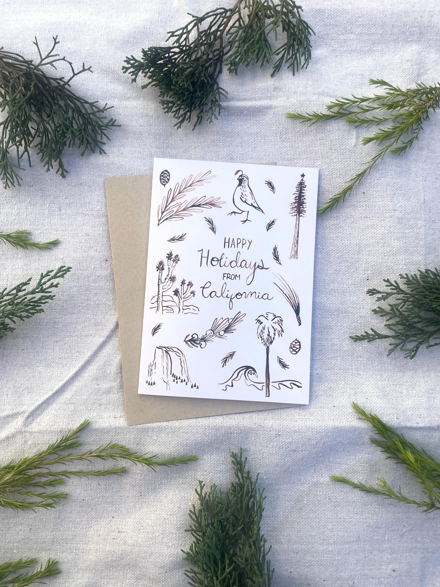 California Holiday Card