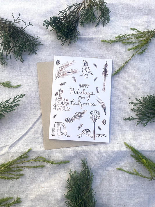 California Holiday Card